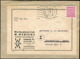 SBZ - Westsachsen, 1945, 136 Yc, Brief - Andere & Zonder Classificatie