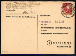 Sowjetische Zone, 1946, SDP 1 A, Brief - Other & Unclassified