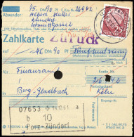Bundesrepublik Deutschland, 1961, 186 EF, Brief - Other & Unclassified