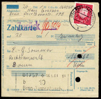 Bundesrepublik Deutschland, 1961, 304 EF, Brief - Andere & Zonder Classificatie