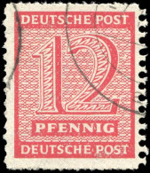 SBZ - Westsachsen, 1945, 119 B/D X, Gestempelt - Altri & Non Classificati