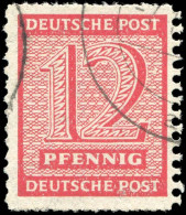 SBZ - Westsachsen, 1945, 119 B/D X, Gestempelt - Otros & Sin Clasificación