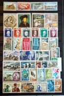 Lot De 40  Timbres  France De 1969  Neufs - Unused Stamps