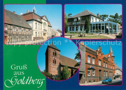 73269309 Goldberg Mecklenburg Rathaus Hotel Seelust Kirche Lange Strasse Goldber - Autres & Non Classés