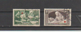 1940 N°459 Et 460 Pour Les Blessés Oblitéré (lot 377a) - Used Stamps