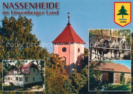 73269295 Nassenheide Dorfkirche Kamele Fleckschnupphof Kindergaestehaus Der GFJ  - Altri & Non Classificati