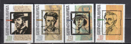 Bulgaria 2007 - Bulgarian Writers And Painters, Mi-Nr. 4802/05, MNH** - Nuevos