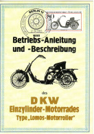 Motorrad DKW - Cartas Máxima