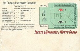 MONACO  MONTE CARLO   Dix Chances Divertissement ( Trente & Quarante A Monte Carlo  ) - Monte-Carlo