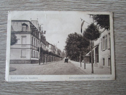 ALLEMAGNE BAD SODEN AM TAUNUS KONIGSTEINERSTRASSE AM KURPARK - Bad Soden