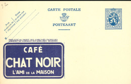 BELGIUM PPS SBEP 1 PUBLIBEL 32  CAFE CHAT NOIR UNUSED - Publibels