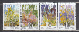 Bulgaria 2007 - Mountain Plants, Mi-Nr. 4812/15, MNH** - Unused Stamps