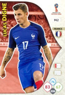 142 Lucas Digne - France - Panini Adrenalyn XL FIFA World Cup Russia 2018  Carte Football - Trading-Karten