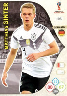 156 Matthias Ginter - Germany - Panini Adrenalyn XL FIFA World Cup Russia 2018  Carte Football - Trading Cards