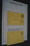 Type Armoiries Du Royaume 1912, 2 Cartes,N° 42 ,état Pour Collection Voir Photos - Briefkaarten 1909-1934
