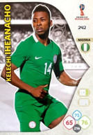 242 Kelechi Iheanacho - Nigeria - Panini Adrenalyn XL FIFA World Cup Russia 2018  Carte Football - Trading-Karten