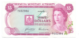 Bermudas 5 Dollars 1978 - Bermudes