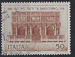Italy 1970  Jacopo Tatti, Genannt Sansovino  (o) Mi.1316 - 1961-70: Gebraucht
