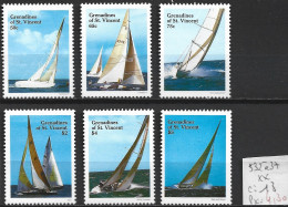 SAINT-VINCENT & GRENADINES 532 à 37 ** Côte 13 € - St.-Vincent En De Grenadines