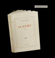 SOLLERS (Philippe) - Le Secret. EO / TT : 1/40 ; Le N°1. - Andere & Zonder Classificatie