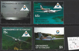 SAINT-VINCENT & GRENADINES 542 à 45 ** Côte 7 € - St.Vincent Y Las Granadinas