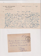 Poste Navale-lettre En FM-CAD 5-5-1945-corresp De TOULON-LETTRE DU MEDECIN MAJOR - Poste Navale