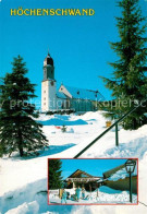 73268930 Hoechenschwand Winterlandschaft Schwarzwald Kirche Haus Des Gastes Hoec - Höchenschwand