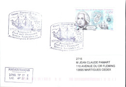 TAAF FDC 2018 PIERRE ANTOINE DE BOYNES - FDC