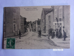 POILLY SUR SEREIN (Yonne) GRANDE RUE PRISE DU HAUT COMMERCE N°66 - Sonstige & Ohne Zuordnung