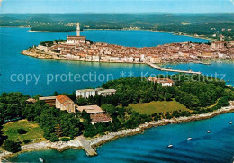 73268874 Rovinj Istrien Fliegeraufnahme Rovinj Istrien - Kroatien