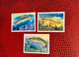 LIECHTENSTEIN 1989 3v Neuf MNH ** Mi 964 / 966 YT Pez Fish Peixe Fisch Pesce Poisson - Fische