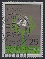 Italy 1970  25 Jahre UNO  (o) Mi.1319 - 1961-70: Gebraucht