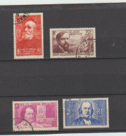 1939 N°436 à 439 Pour Les Chomeurs Intellectuels Oblitéré (lot 410) - Used Stamps