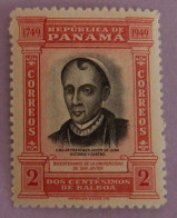 PANAMA YT 271 NEUF**MNH" BICENTENAIRE DE L UNIVERSITE SAINT FRANCOIS XAVIER" ANNÉE 1949 - Panama