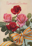 FLOWERS Vintage Ansichtskarte Postkarte CPSM #PAS546.DE - Fiori