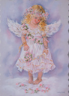 ENGEL WEIHNACHTSFERIEN Feiern & Feste Vintage Ansichtskarte Postkarte CPSM #PAJ173.DE - Anges