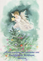 ENGEL WEIHNACHTSFERIEN Feiern & Feste Vintage Ansichtskarte Postkarte CPSM #PAH666.DE - Angels