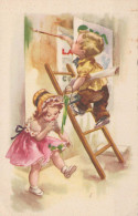 NIÑOS NIÑOS Escena S Paisajes Vintage Tarjeta Postal CPSMPF #PKG755.ES - Szenen & Landschaften