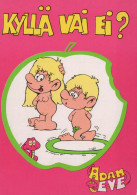 ENFANTS HUMOUR Vintage Carte Postale CPSM #PBV189.FR - Cartes Humoristiques