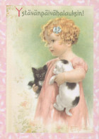 ENFANTS Portrait Vintage Carte Postale CPSM #PBU942.FR - Portretten