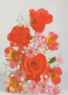 FLEURS Vintage Carte Postale CPSM #PAR884.FR - Flowers