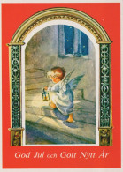 ANGE NOËL Vintage Carte Postale CPSM #PAJ363.FR - Engel