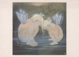 ANGE NOËL Vintage Carte Postale CPSM #PAJ042.FR - Angels