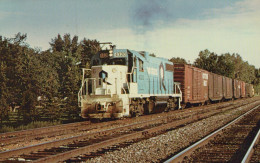 Transport FERROVIAIRE Vintage Carte Postale CPSMF #PAA648.FR - Trains