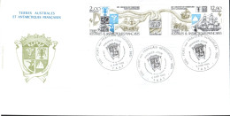 TAAF FDC 1985 CREATION DU TERRITOIRE - FDC