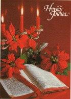 Happy New Year Christmas CANDLE Vintage Postcard CPSM #PAY341.GB - Nieuwjaar
