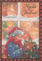 Happy New Year Christmas CHILDREN Vintage Postcard CPSM #PAY087.GB - Nieuwjaar