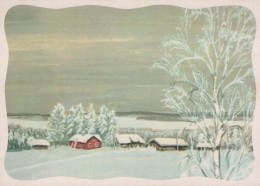 Happy New Year Christmas Vintage Postcard CPSM #PAV783.GB - Año Nuevo