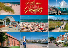 73268243 Groemitz Ostseebad Strand Promenade Seebruecke Kloster Cismar Yachthafe - Grömitz