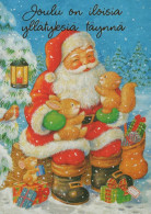 SANTA CLAUS CHRISTMAS Holidays Vintage Postcard CPSM #PAK604.GB - Santa Claus